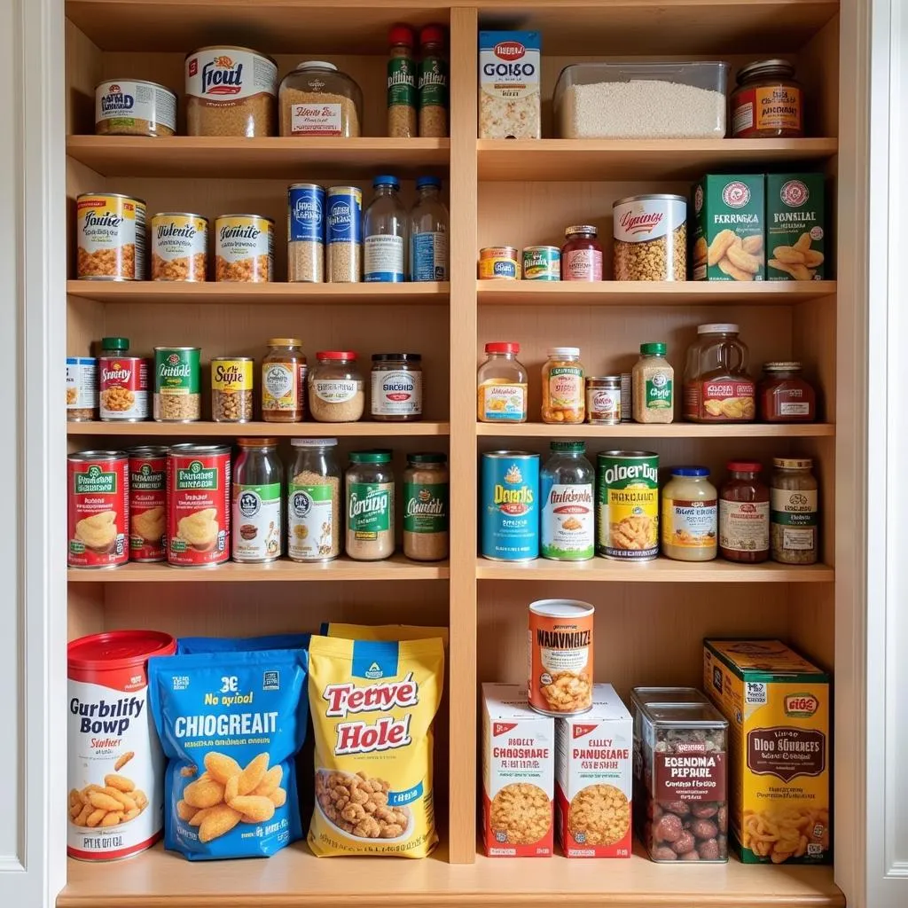 Gluten-Free Emergency Food Pantry