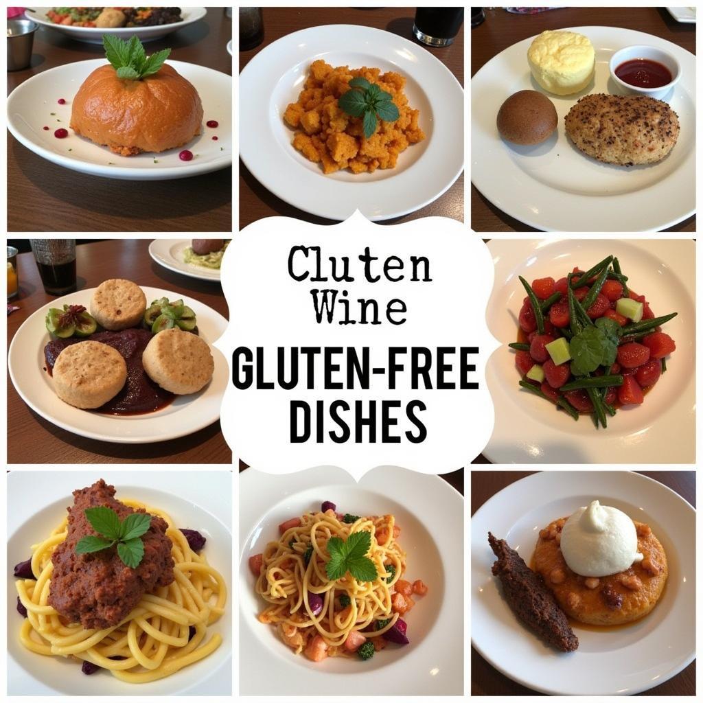 Gluten-Free Epcot Food Spread