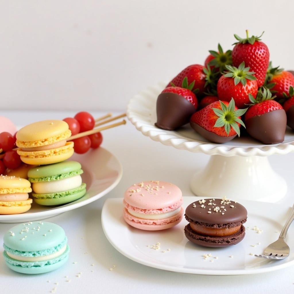 Gluten-free sweet tea party platter