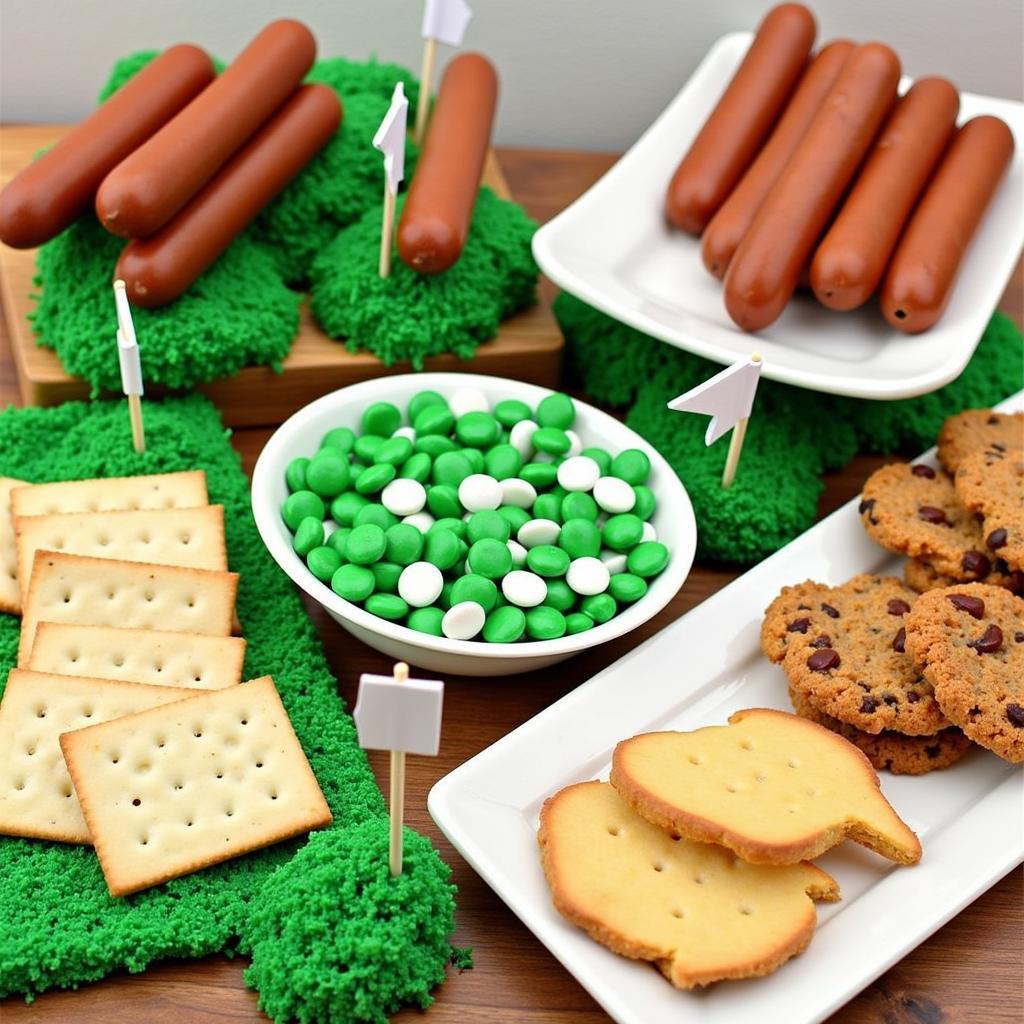 Golf Themed Party Snacks