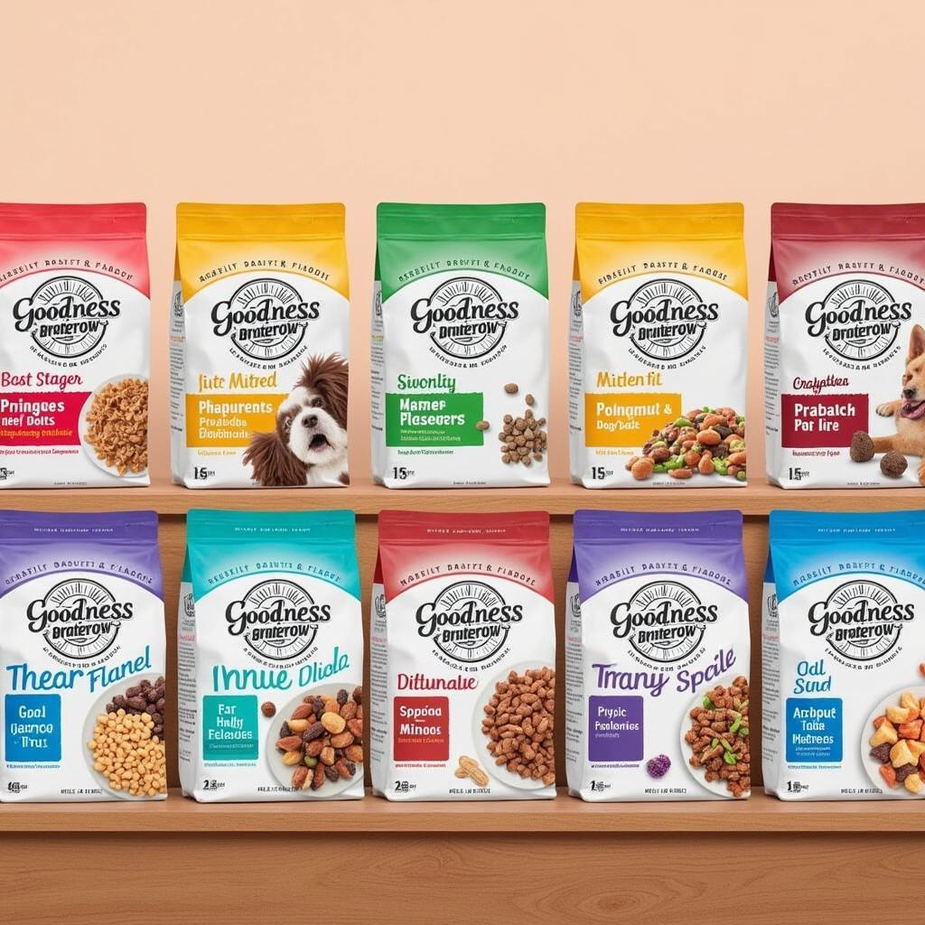 Goodness Gracious Dog Food Product Lineup