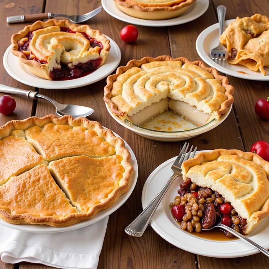 Variety of Gordon Food Service Pies