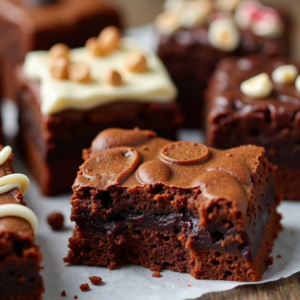 Assortment of Delicious Gordon Foods Brownies