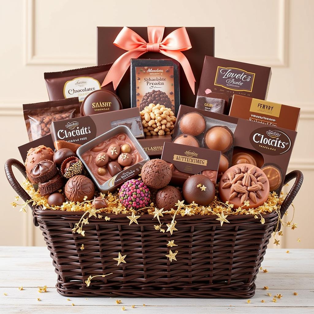 Gourmet Chocolate Gift Basket