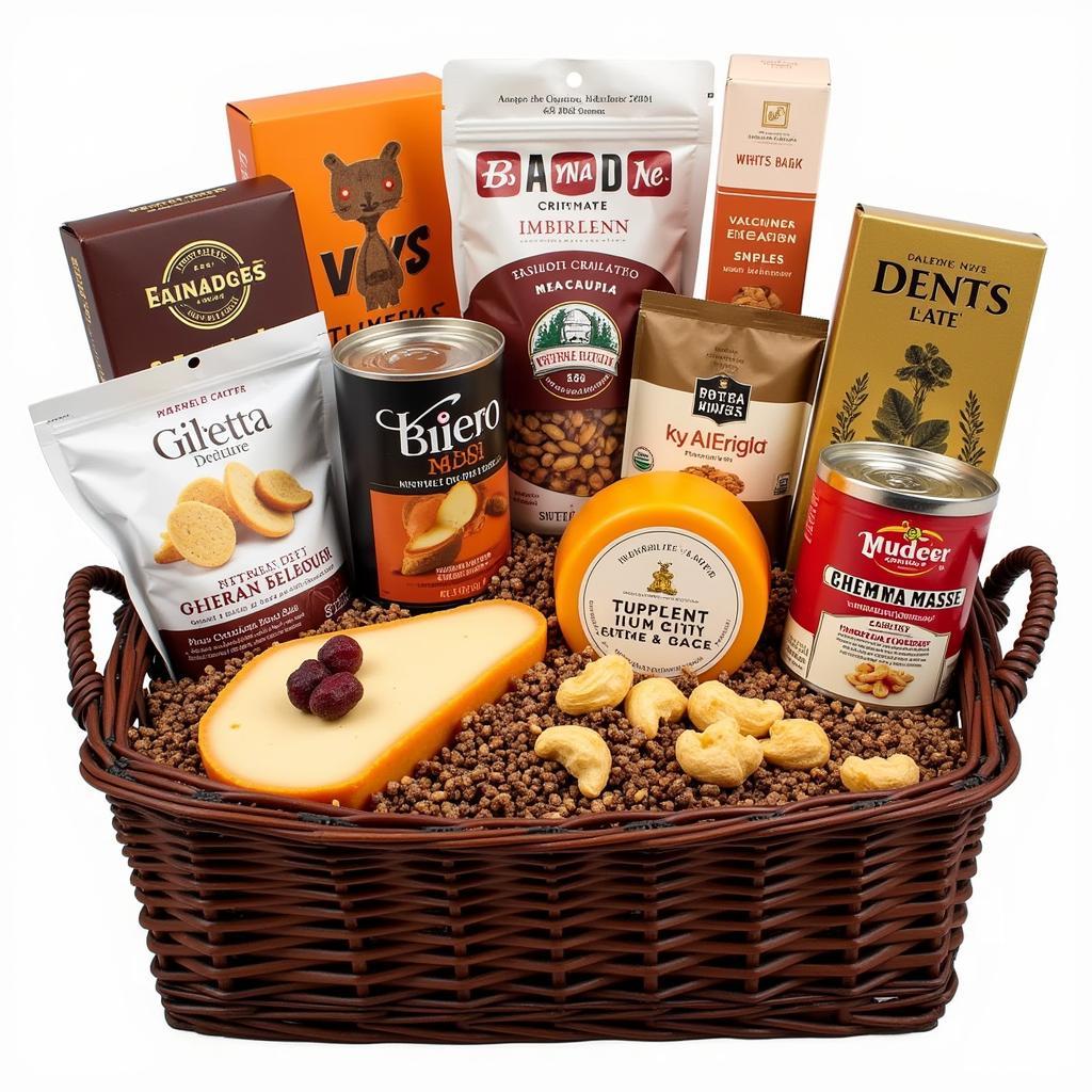 Gourmet Food Basket for Men