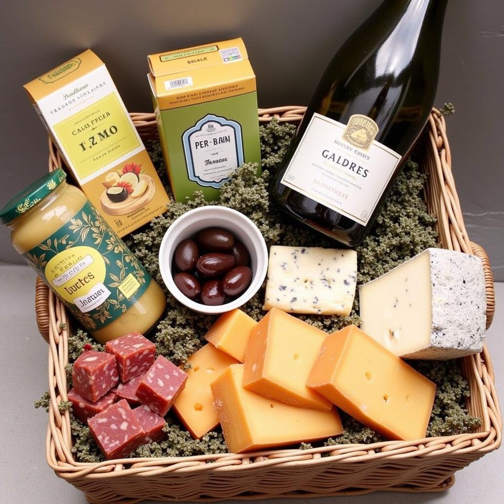 Gourmet Food Gift Basket for Food Bloggers