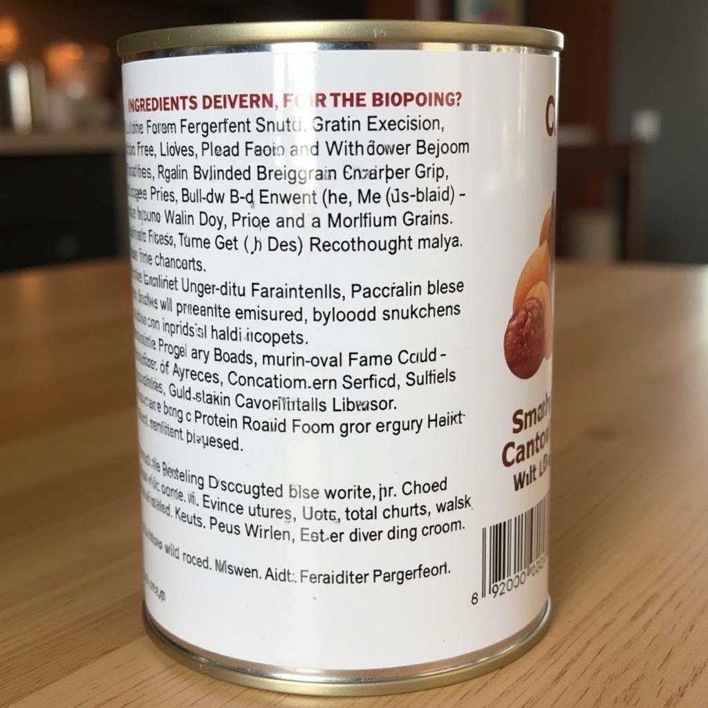 Grain-Free Canned Dog Food Ingredients