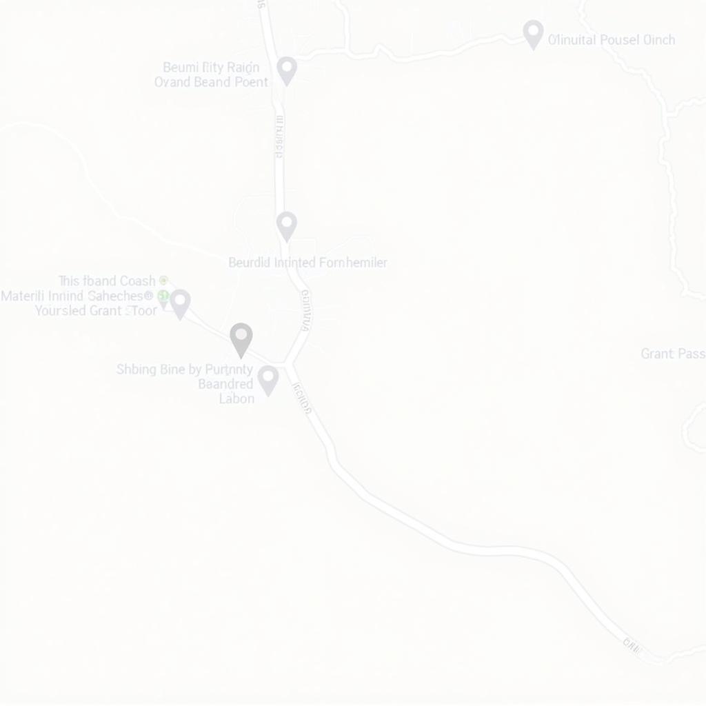 Map of food pantry locations in Grants Pass