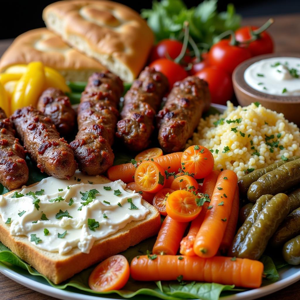 Greek Food Platter in Biddeford 