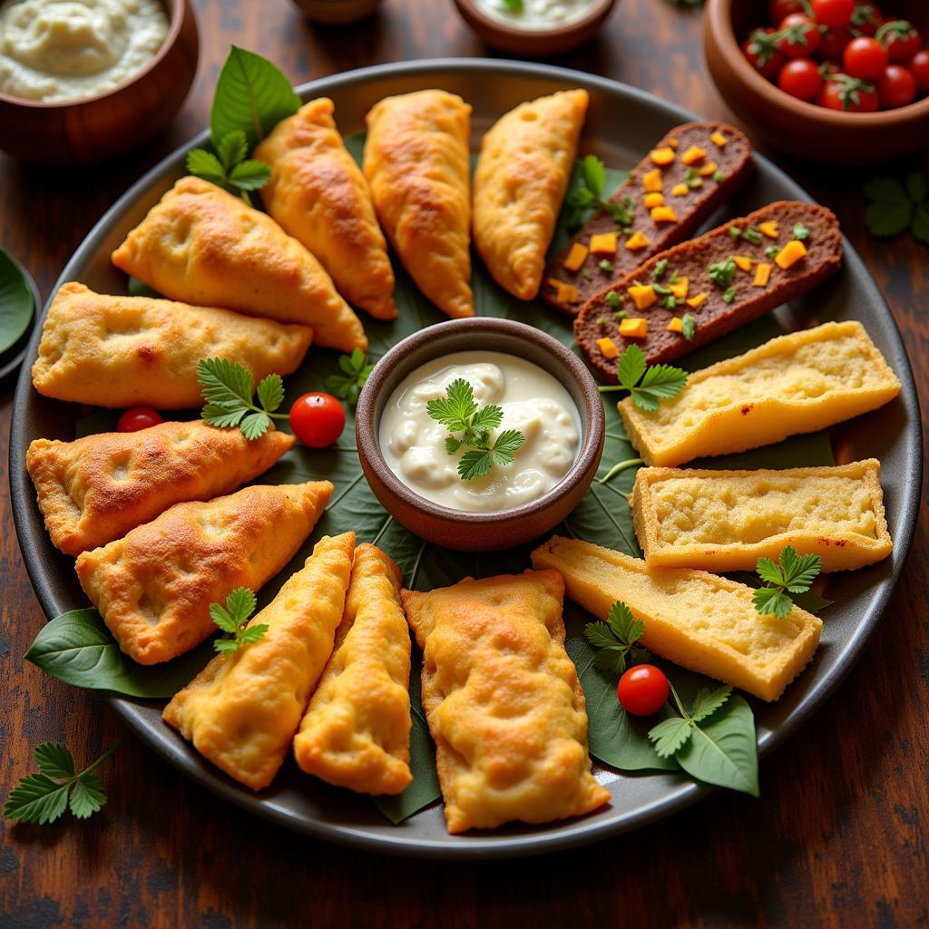 An Assortment of Gujarati Farsan