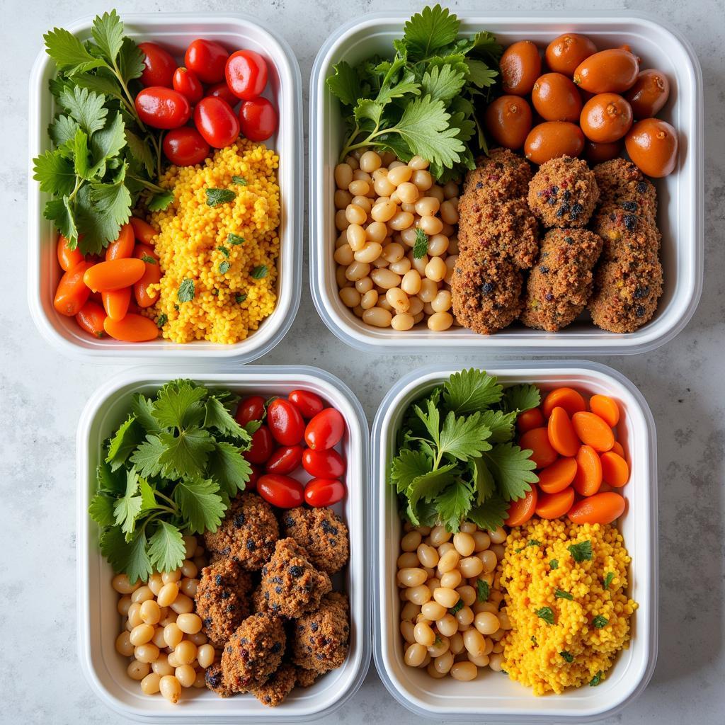 Healthy Halal Food Prep Containers