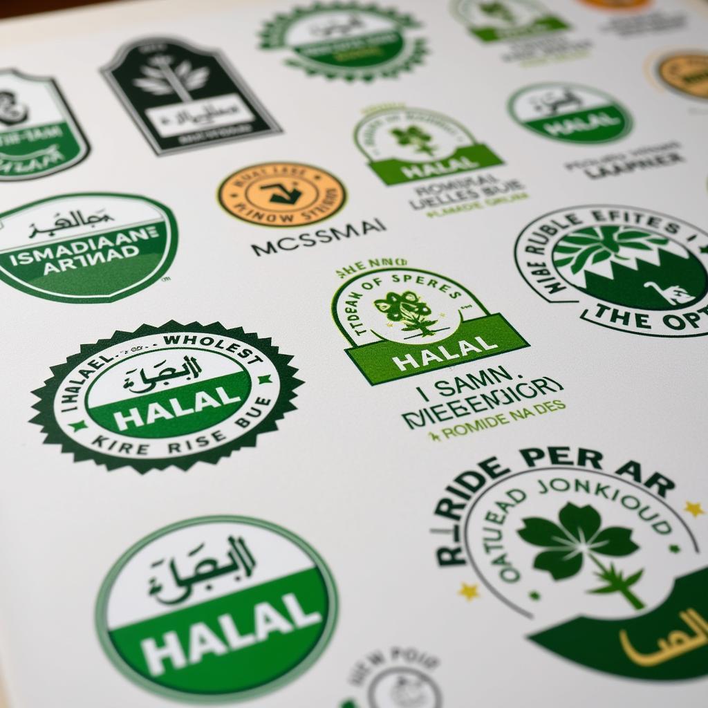 Halal Food Symbols