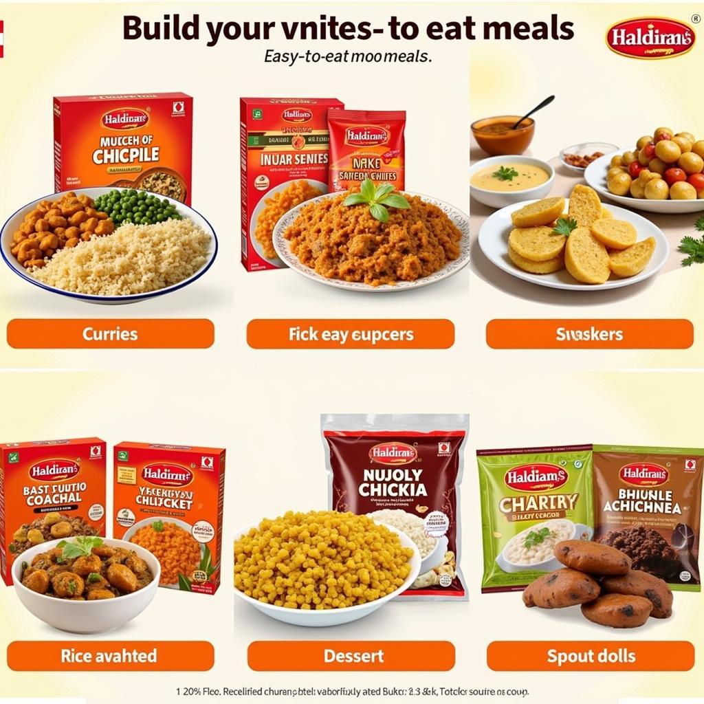 Haldiram's Ready to Eat Meal Variety