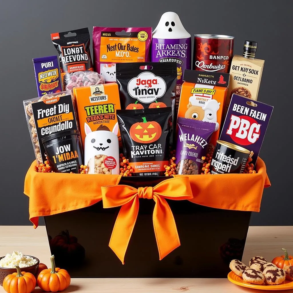 Halloween Gift Basket