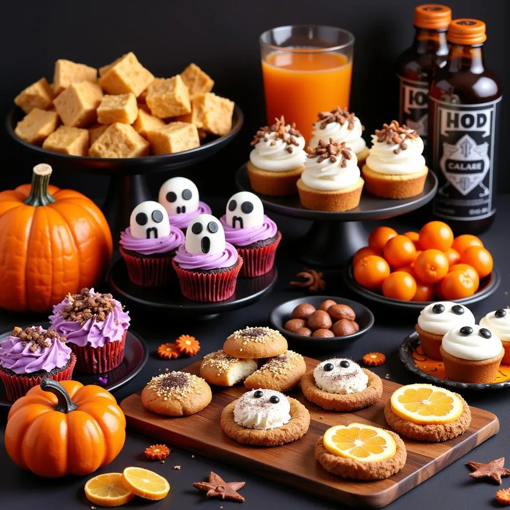 Halloween Party Food Table