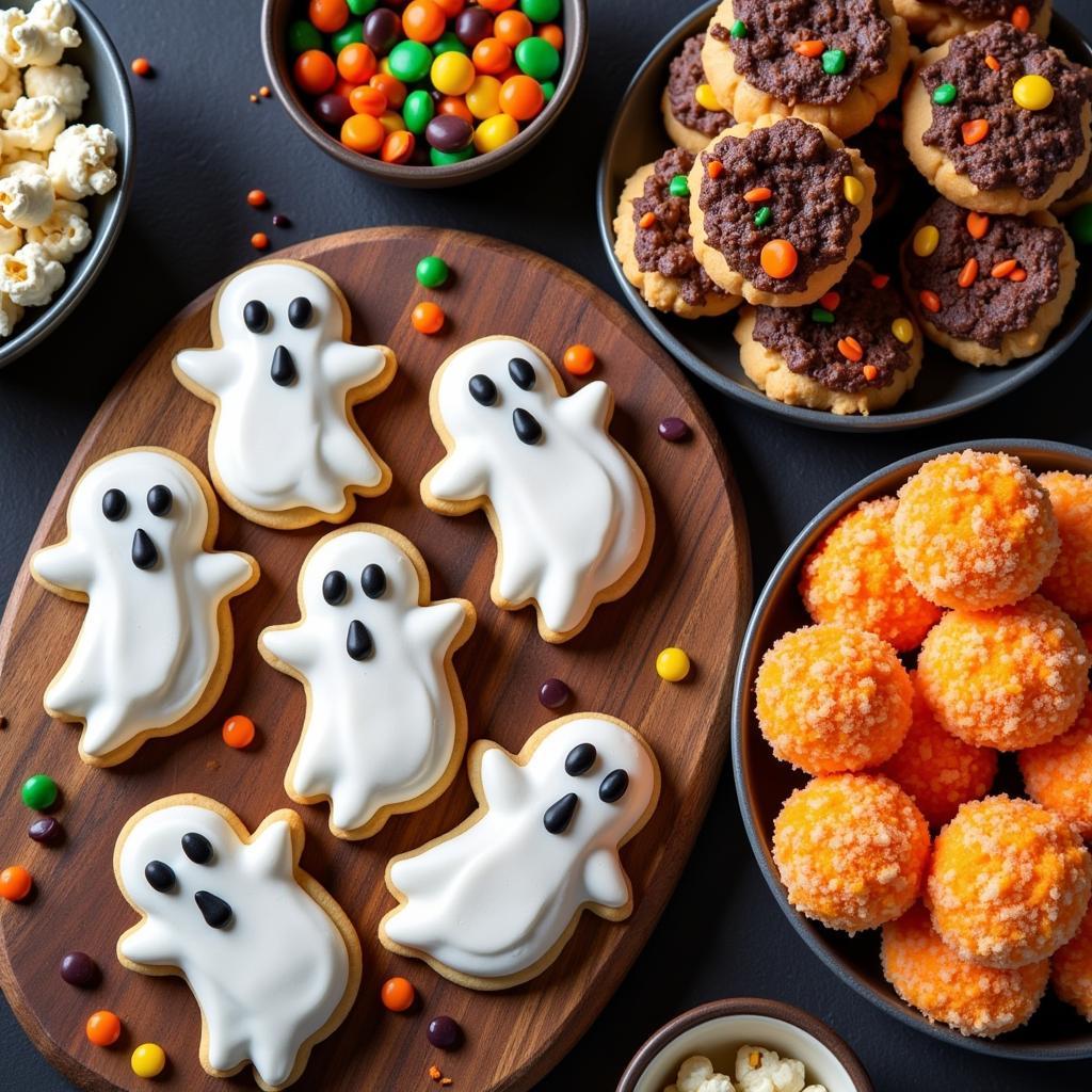 Halloween Treats on a Table