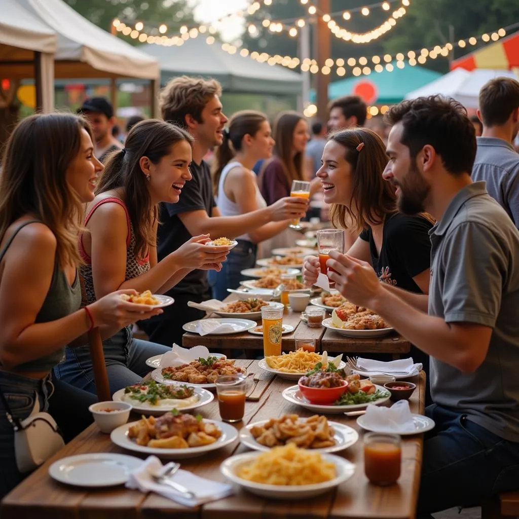 Vibrant Atmosphere: Enjoying the Hammonton Food Truck Festival