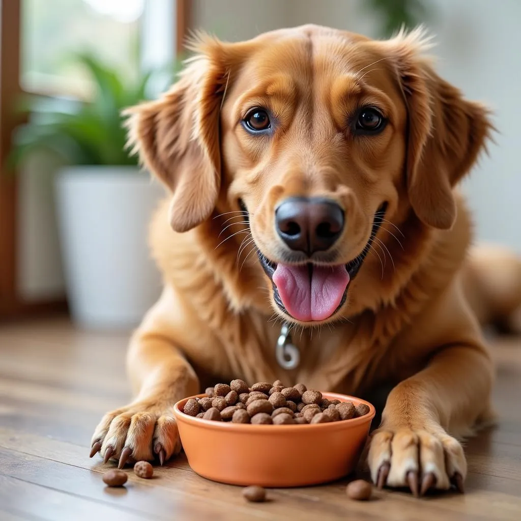 Happy Dog Enjoying Country Creations