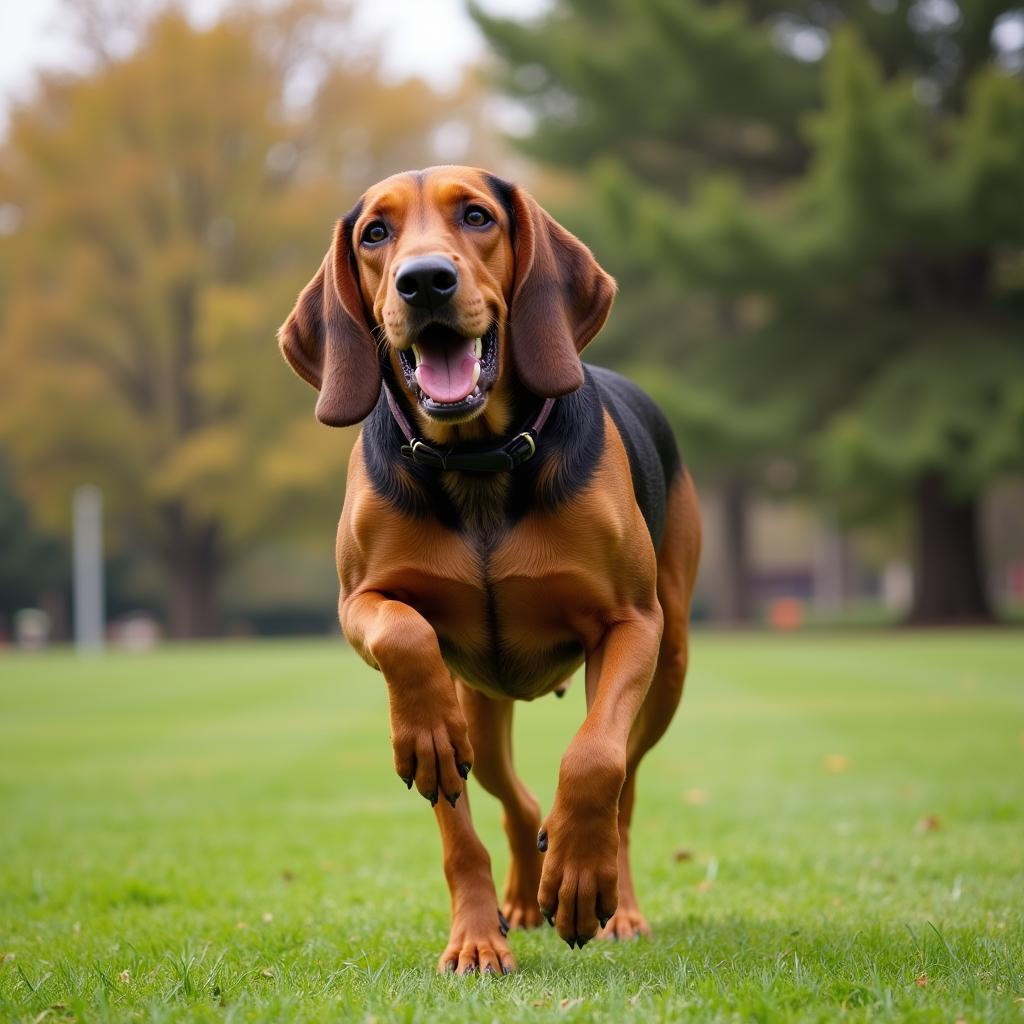 Happy and Healthy Hound