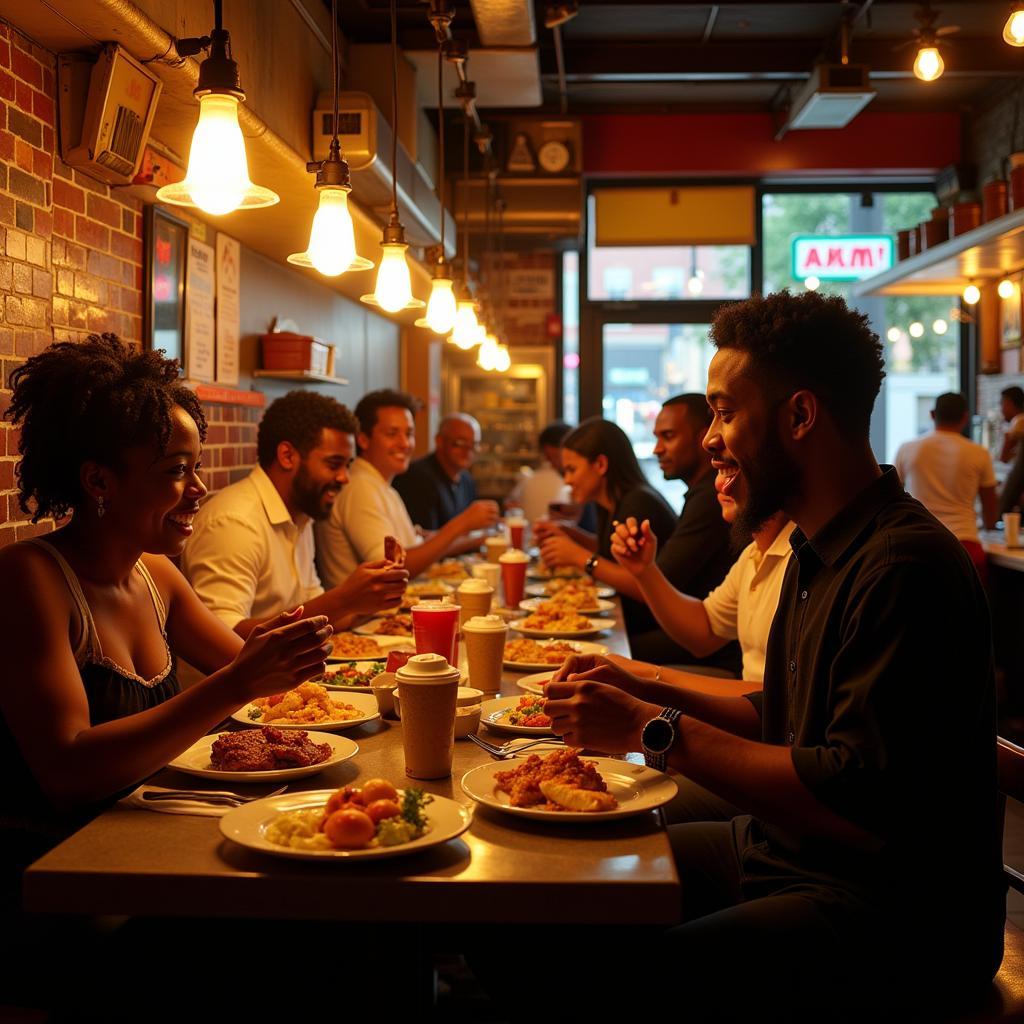 Family-owned restaurant in Harlem