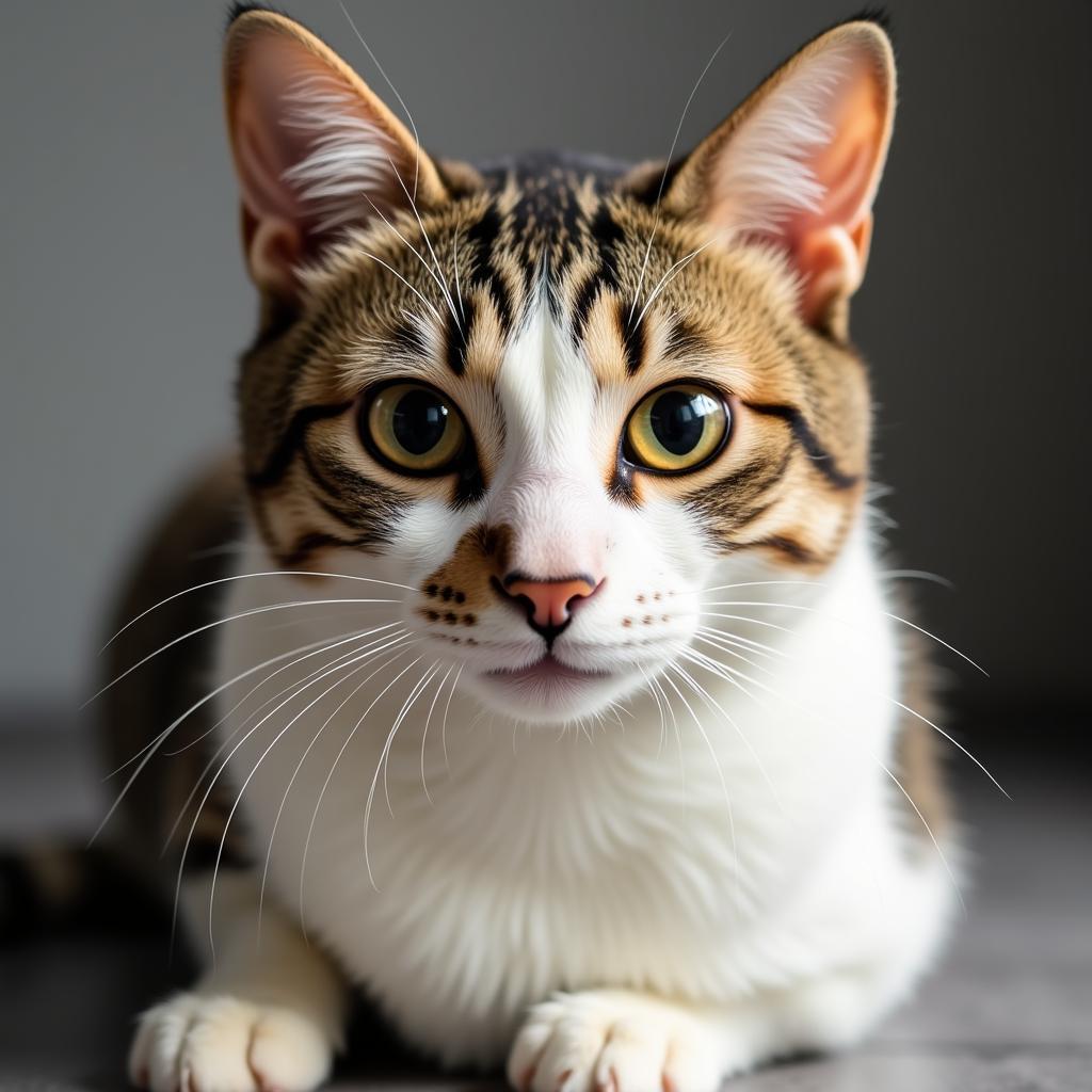 Healthy Cat with Shiny Coat