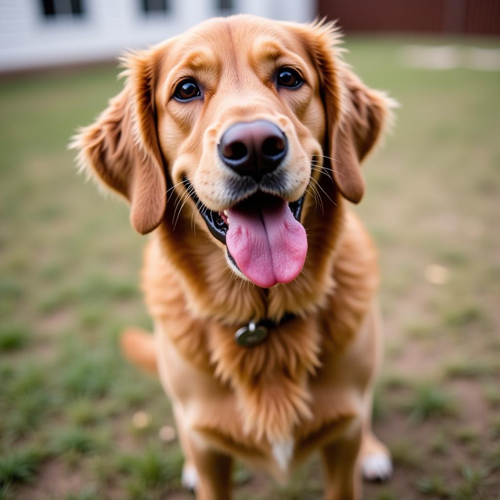 Healthy Dog With Shiny Coat