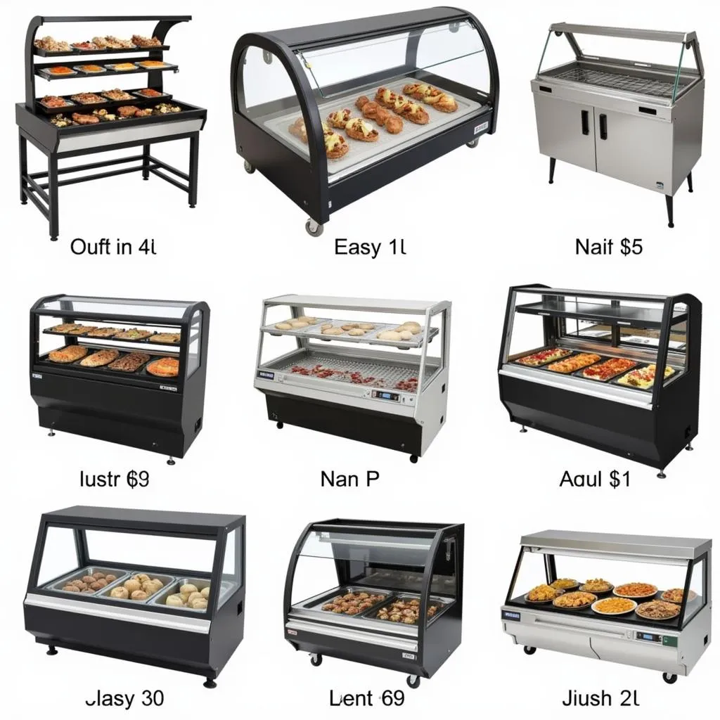 Different Types of Heated Food Display Cases