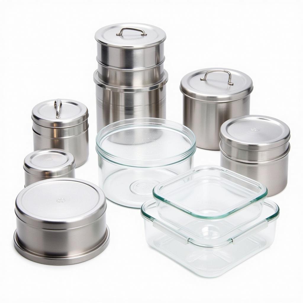 Heavy Duty Food Storage Containers in Various Materials