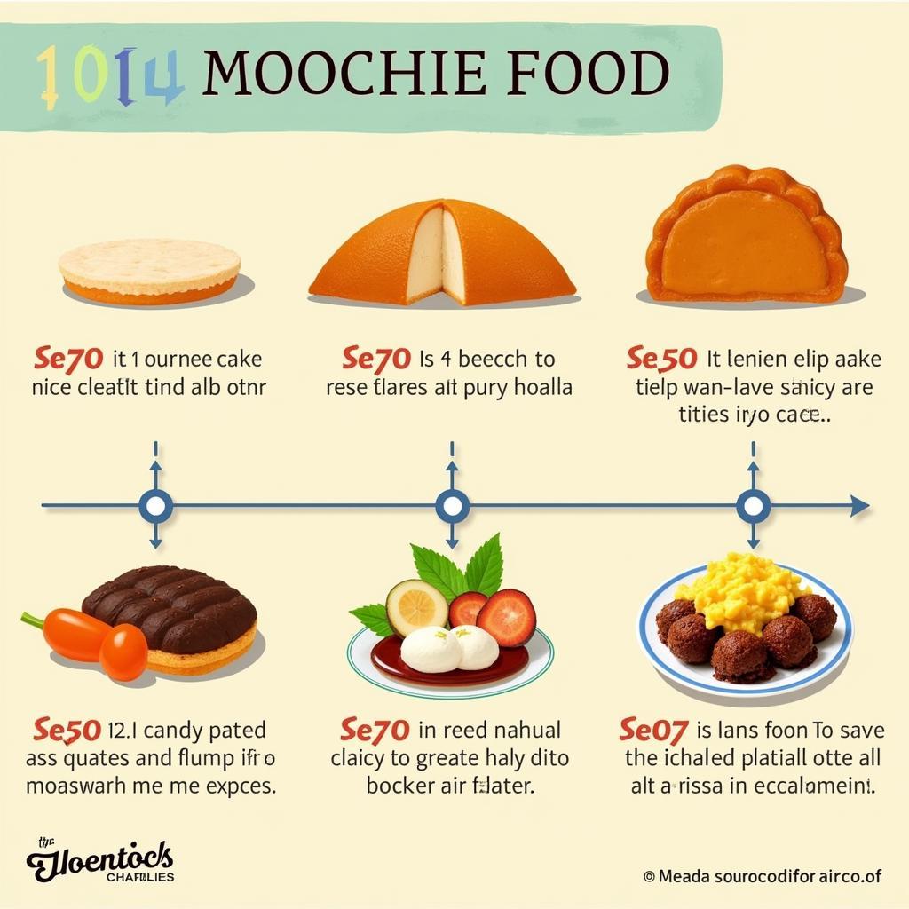 The history of moochie food, from ancient rice cakes to modern-day delights.