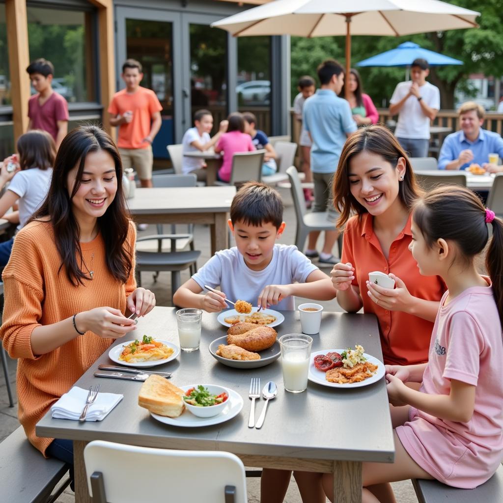 Family Fun at Hochatown Food Park