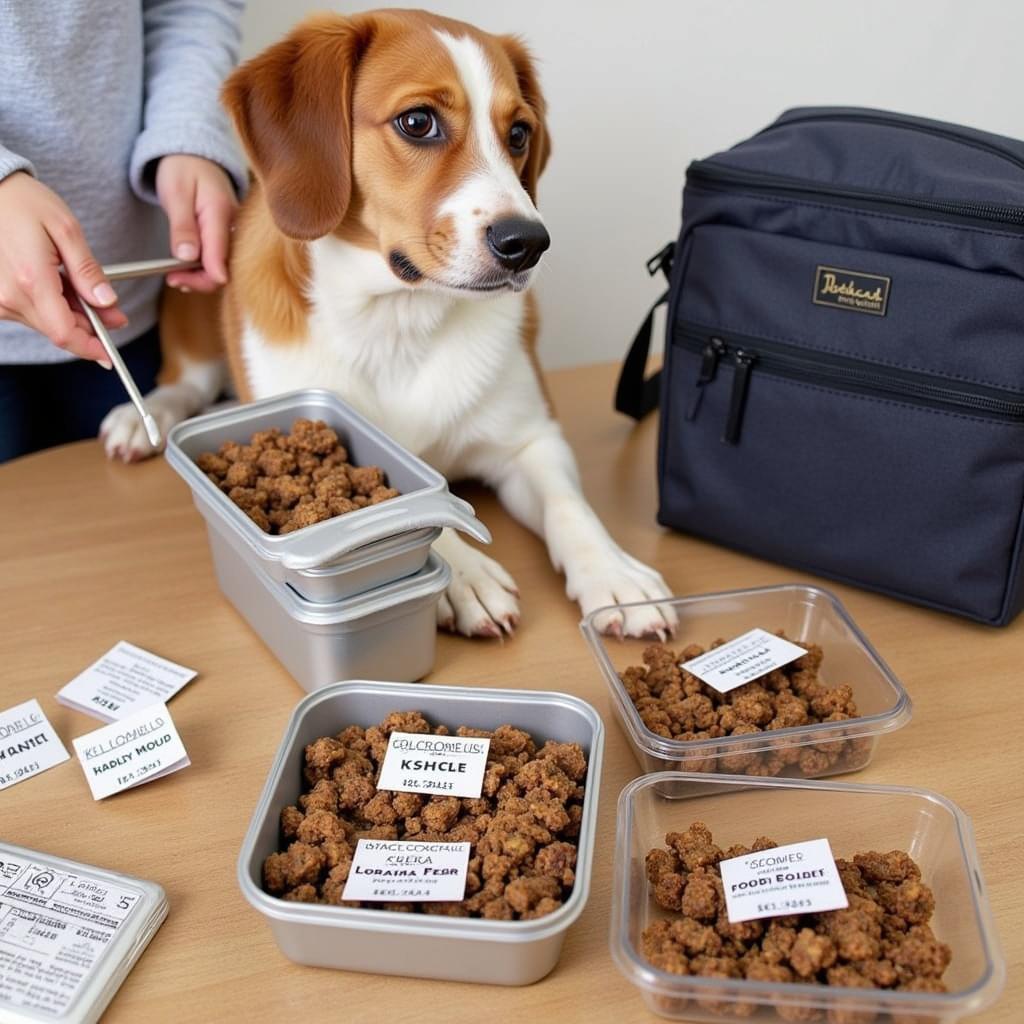 Tips for Traveling with Homemade Dog Food