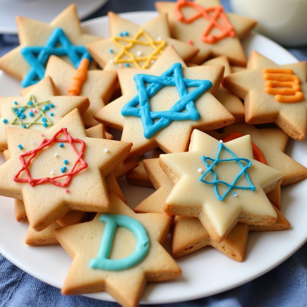 Homemade Hanukkah Cookies