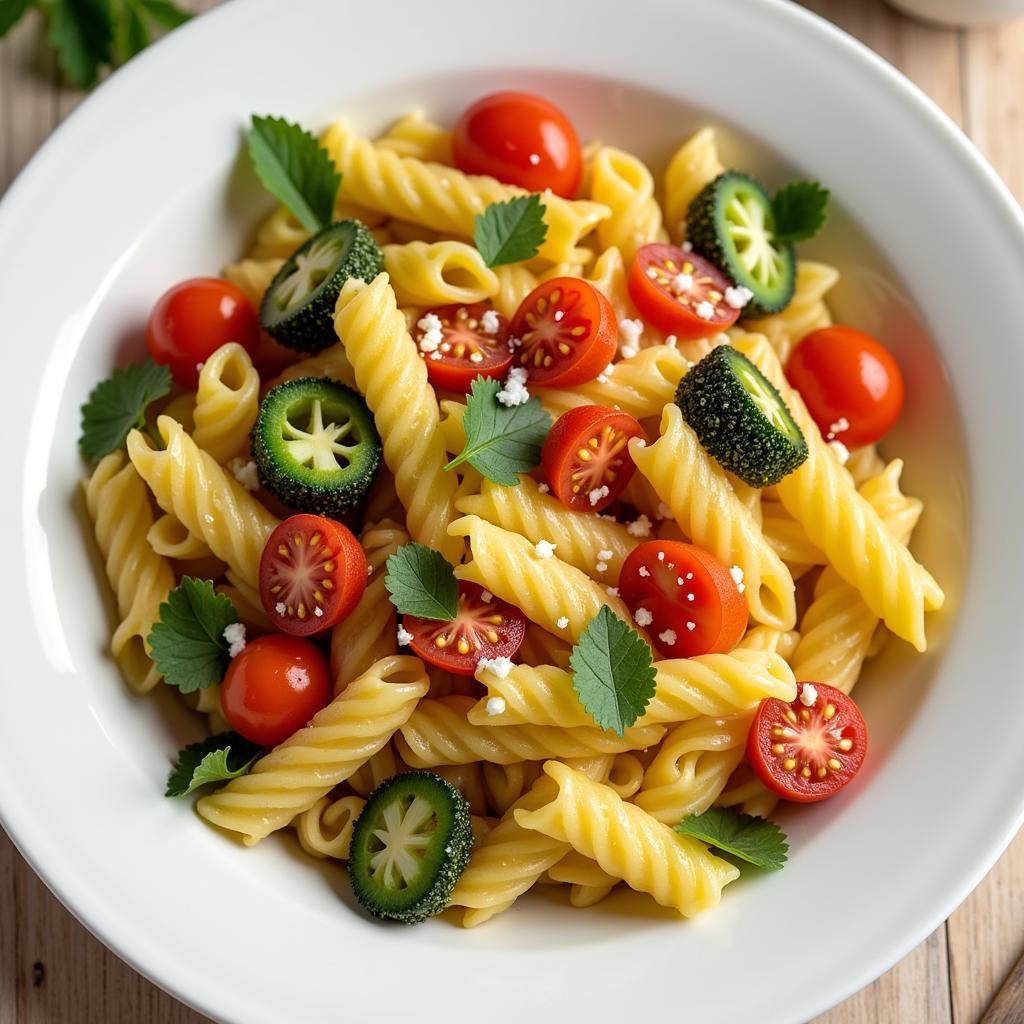 Homemade Pasta with Fresh Ingredients