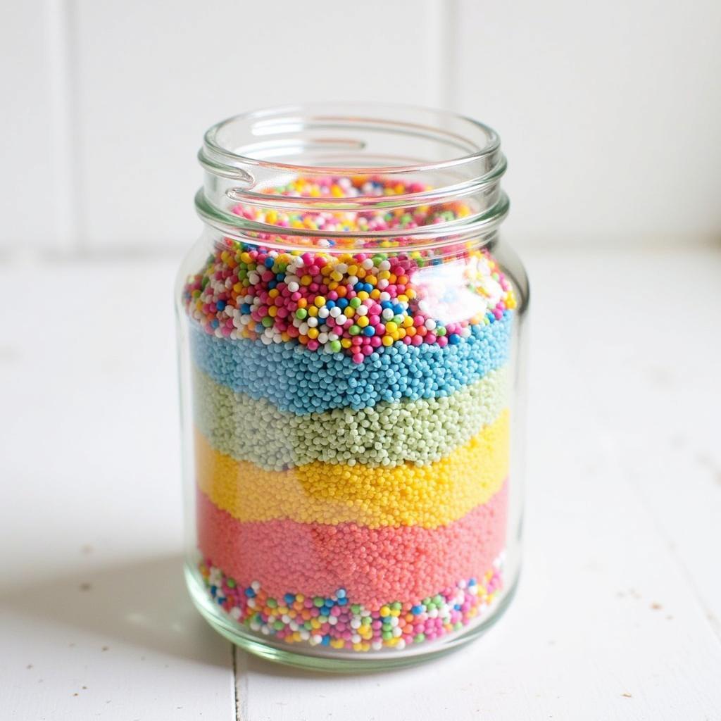 Homemade Sprinkles in a Jar