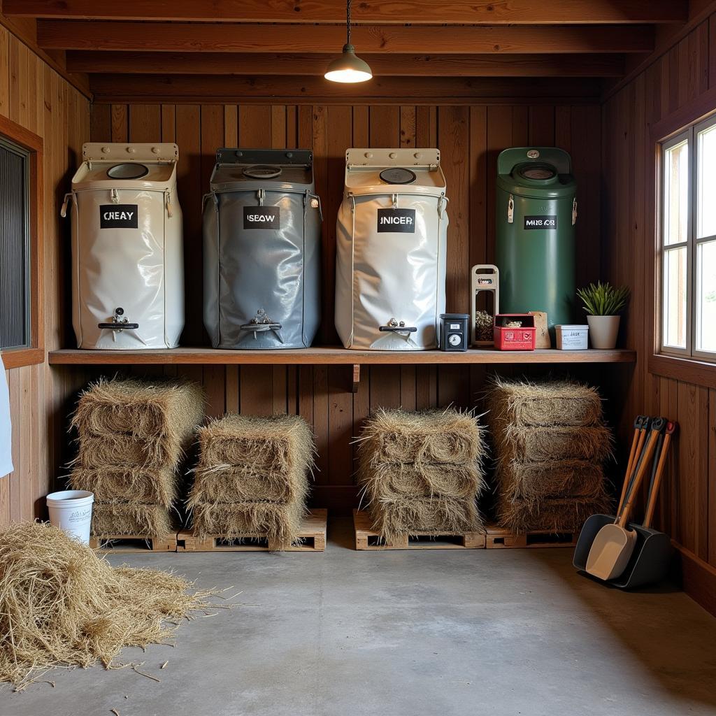 Proper Horse Feed Storage