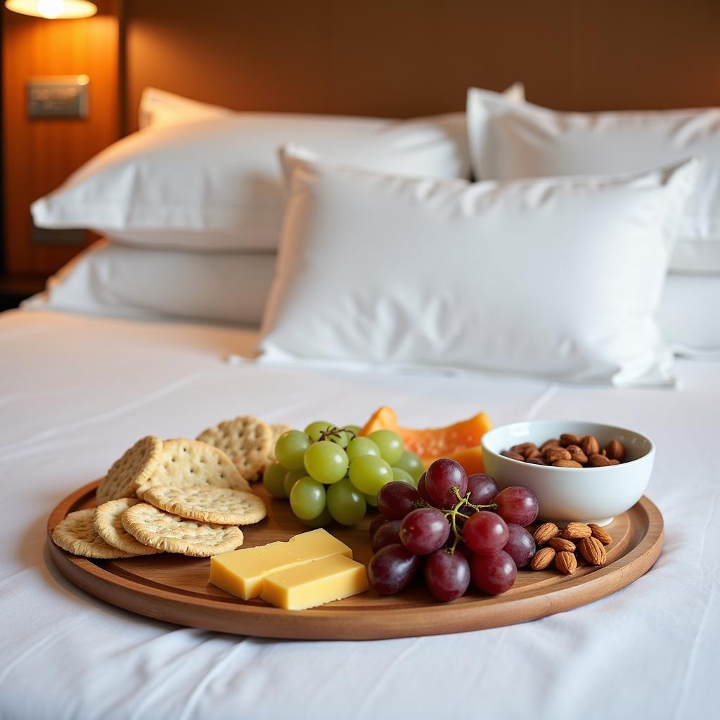 Hotel Room Snack Platter