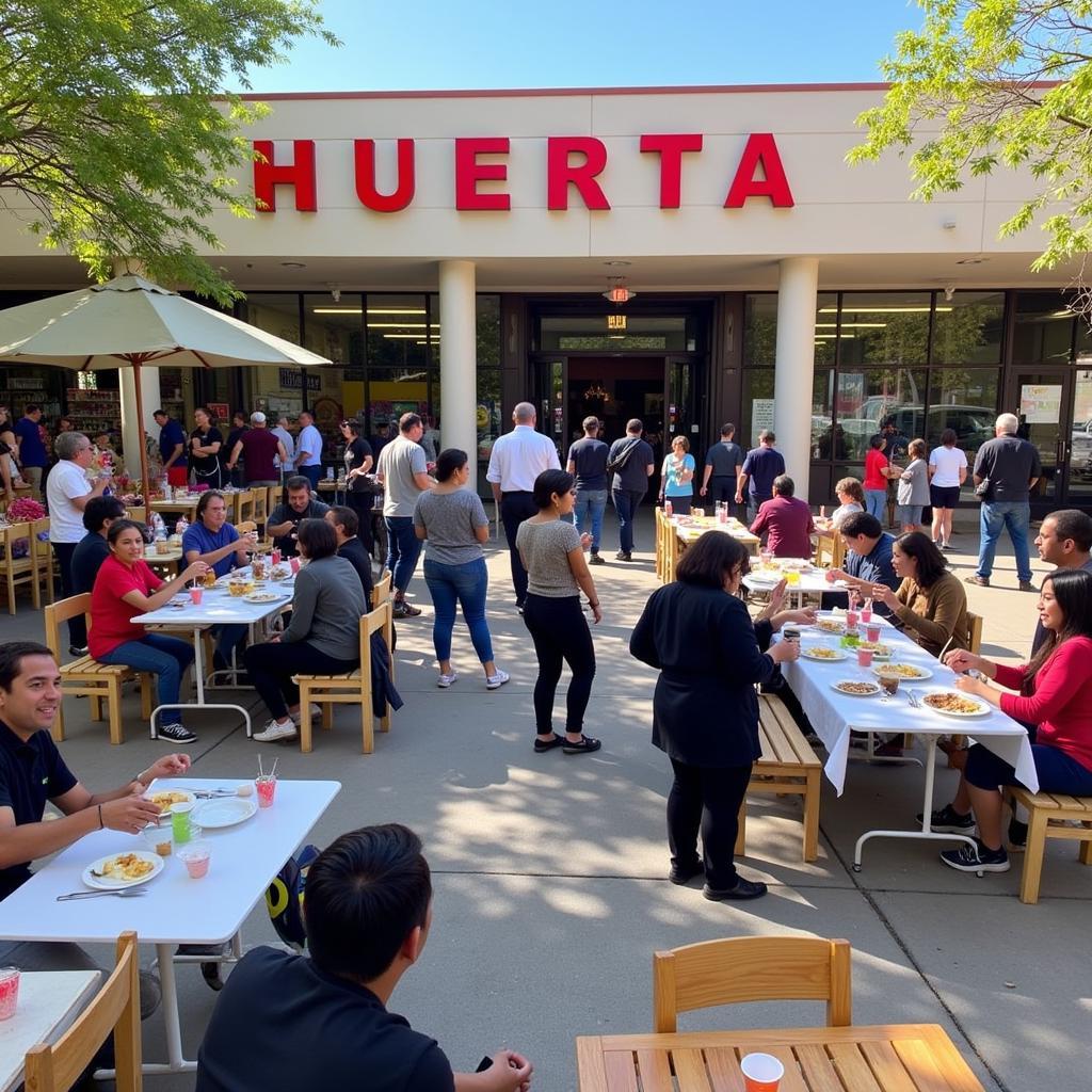 Huerta Food Store Community Event