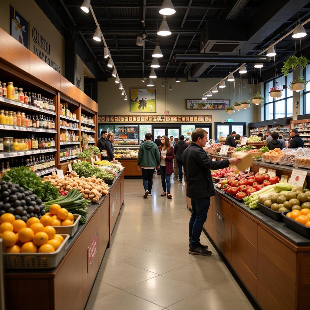 Bustling aisles of Hueytown's favorite food giant