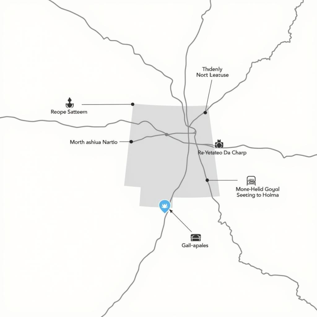 Map of food bank locations in Hutchinson KS