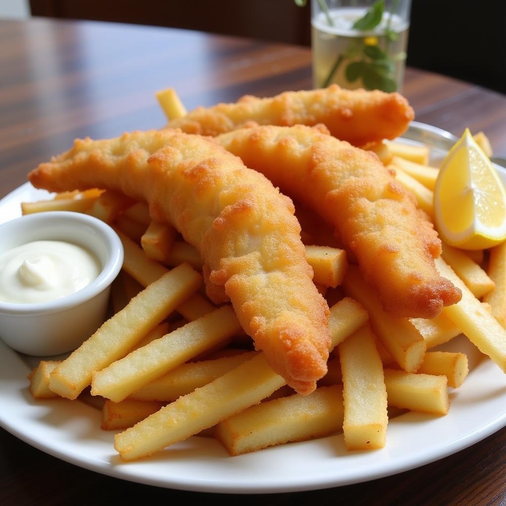 Fish and Chips in Iceland