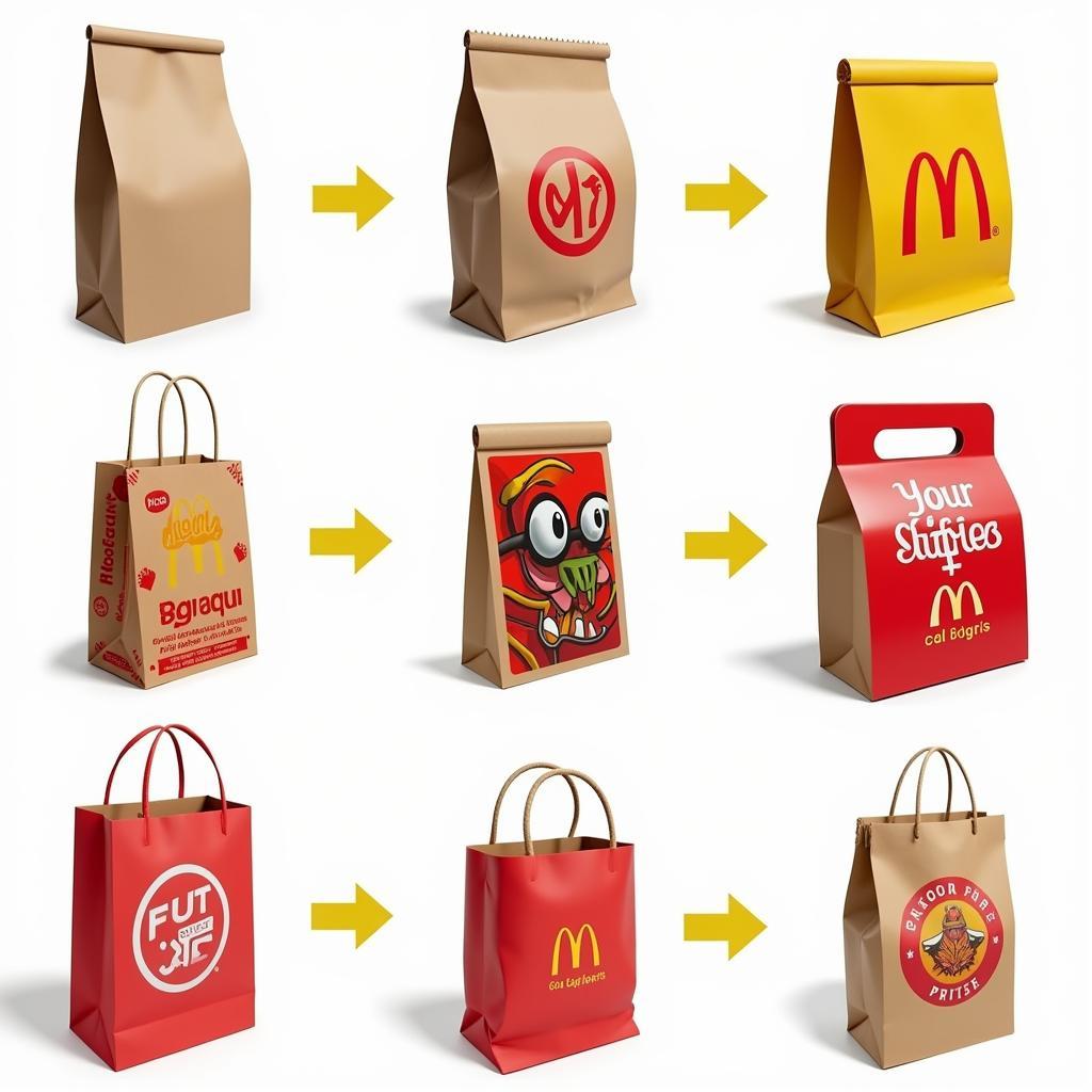 Fast Food Bag Branding