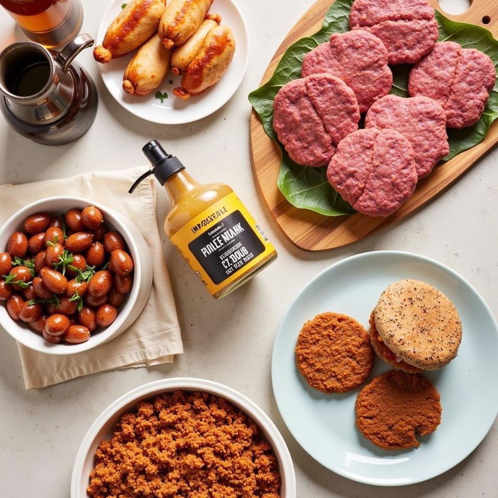 Impossible Foods Products on Display