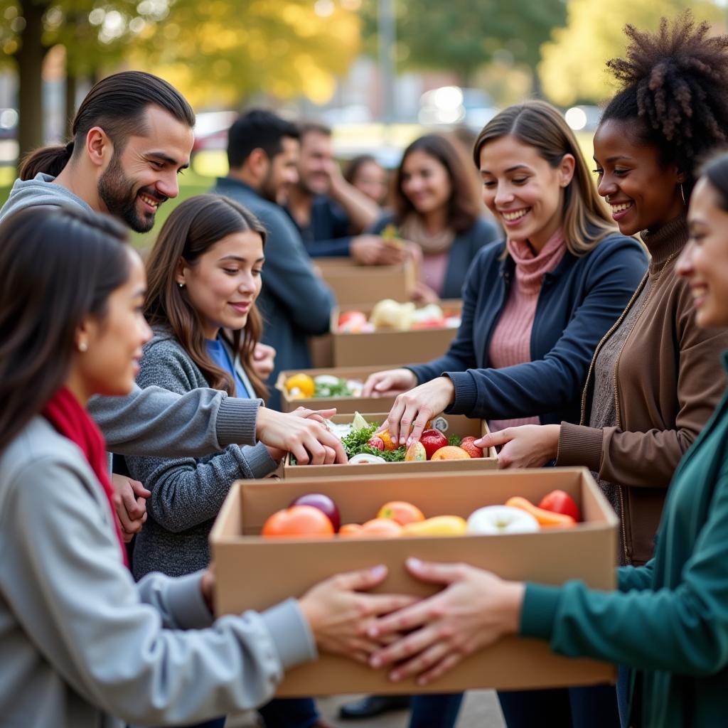 Individuals and Families Receiving Food Assistance