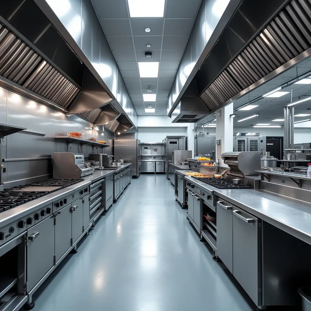 Modern Industrial Kitchen Equipment