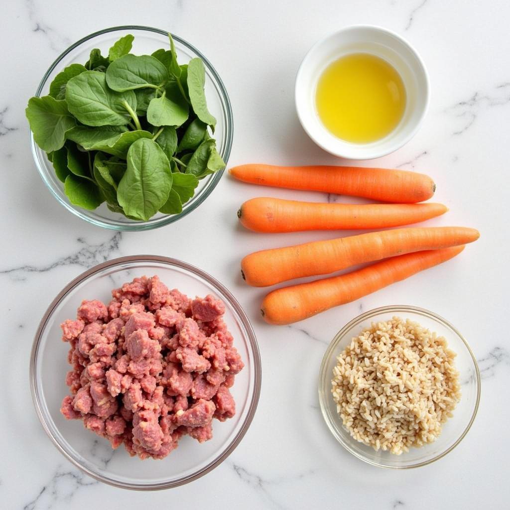 Ingredients for Homemade Dog Food