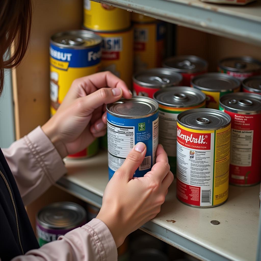 Regularly Inspecting Food Storage