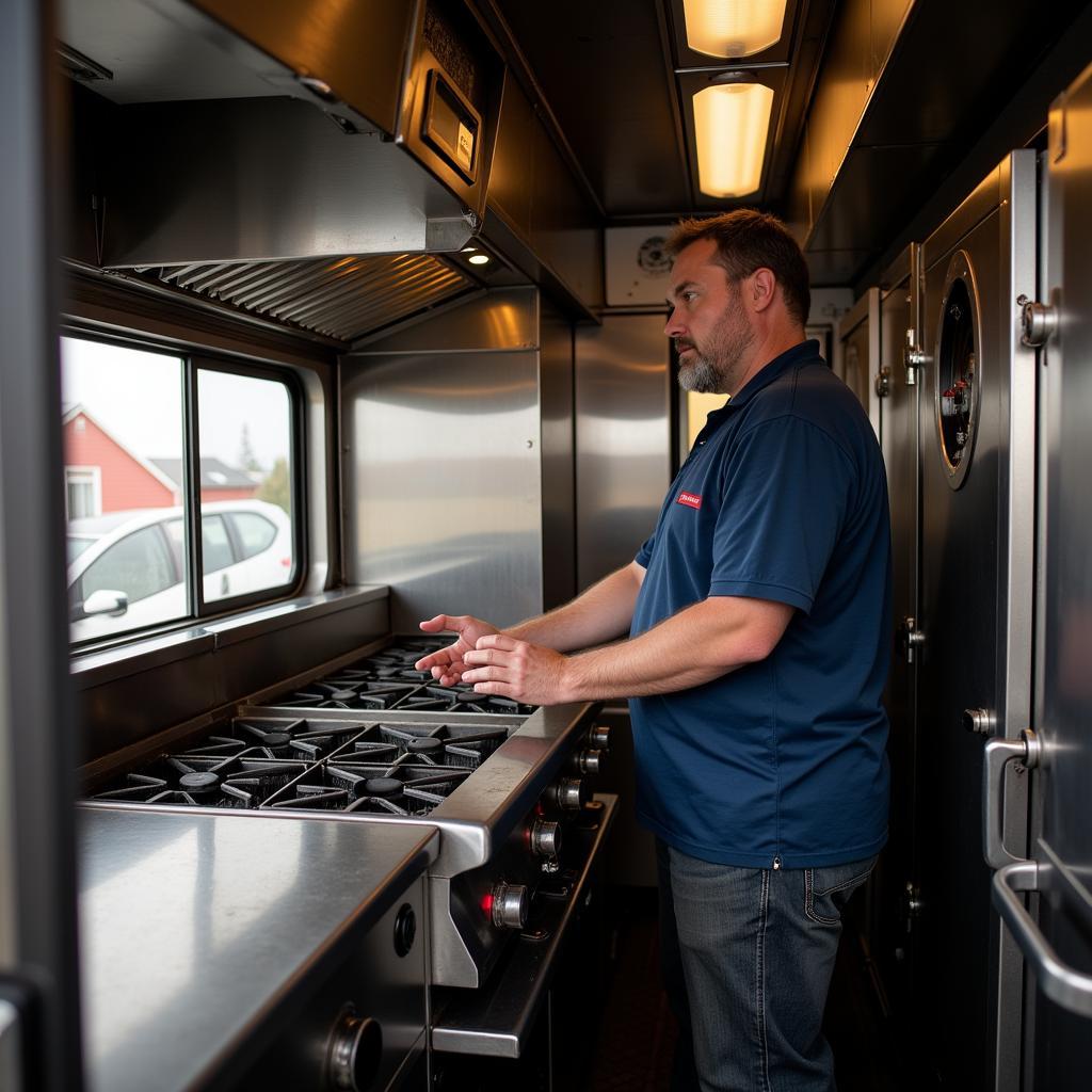 Thoroughly Inspecting a Used Food Truck