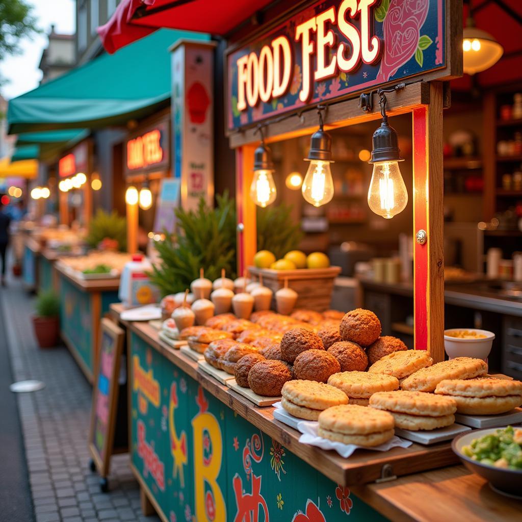 ISB Food Fest Food Stalls