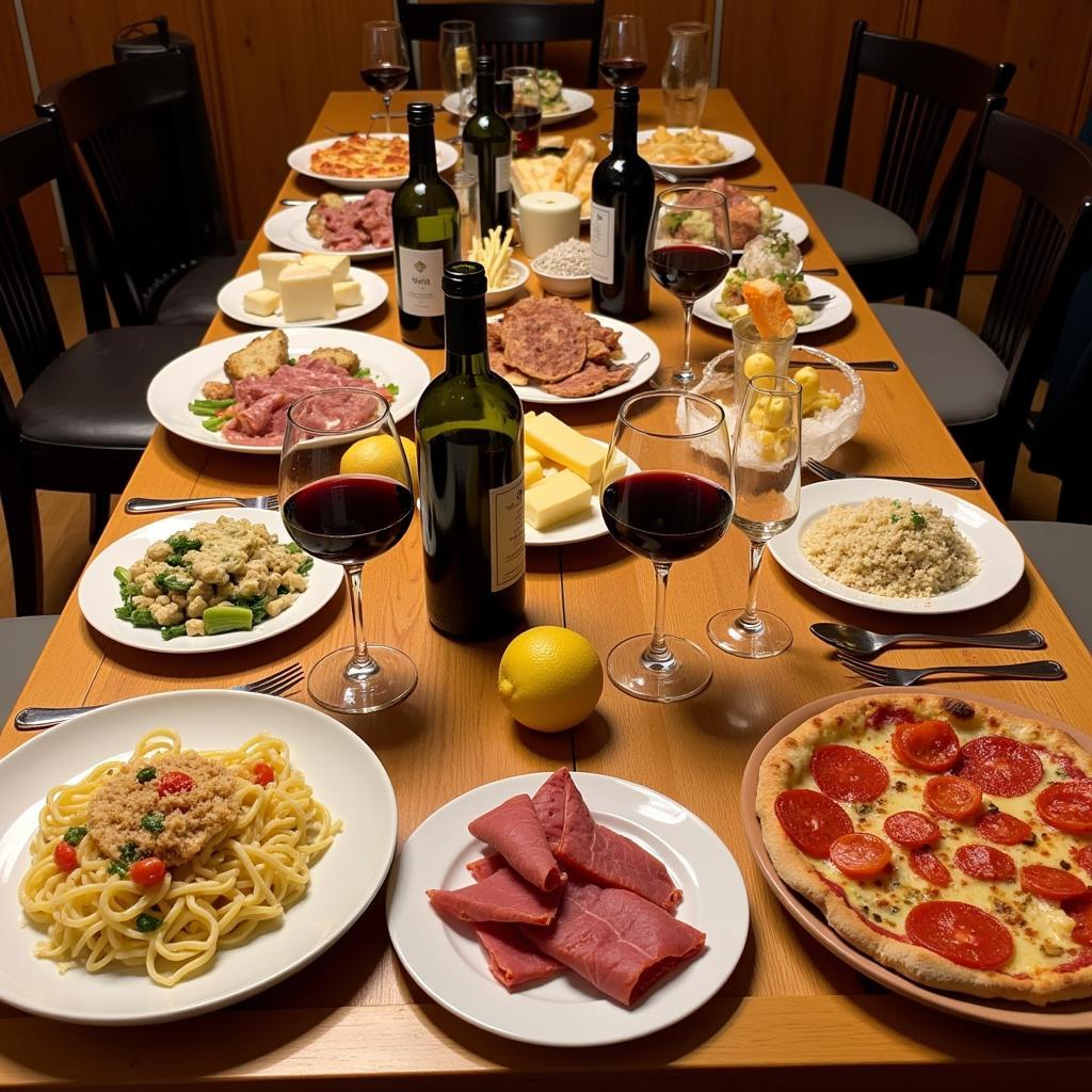 Italian Food and Wine Pairing