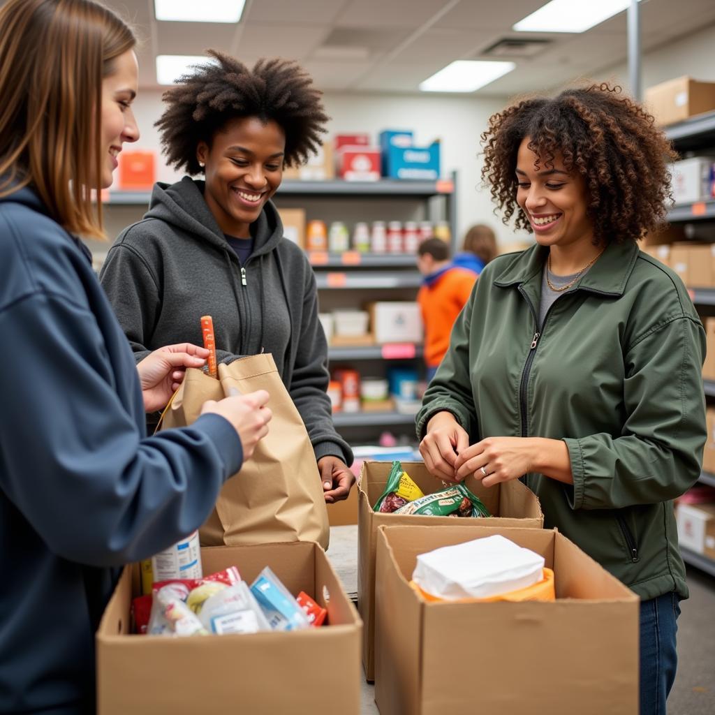 Volunteers at a Food Pantry in Jackson TN